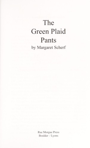 The green plaid pants