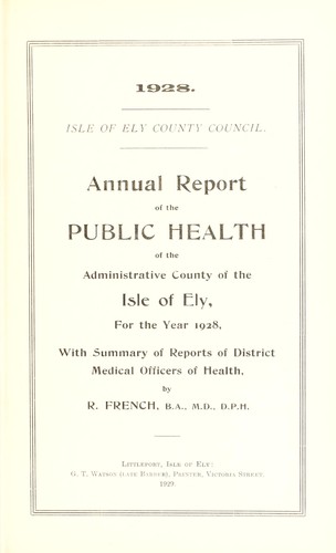 [Report 1928]