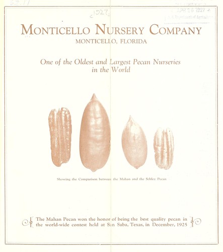 One of the oldest and largest pecan nurseries in the world