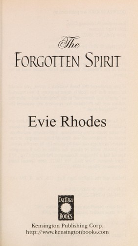 The forgotten spirit