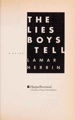The lies boys tell