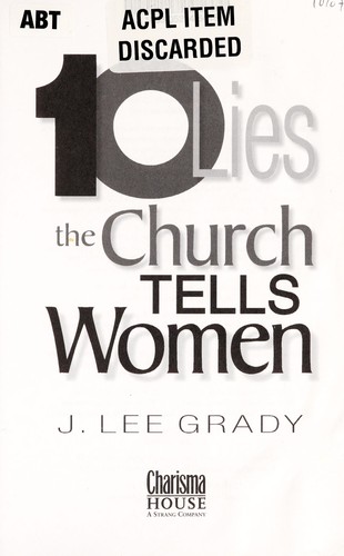 10 lies the church tells women
