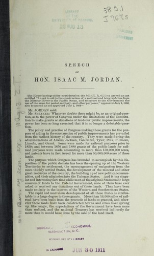 The Pacific railroads - their history - their relations to the government - their rights and liabilities ...