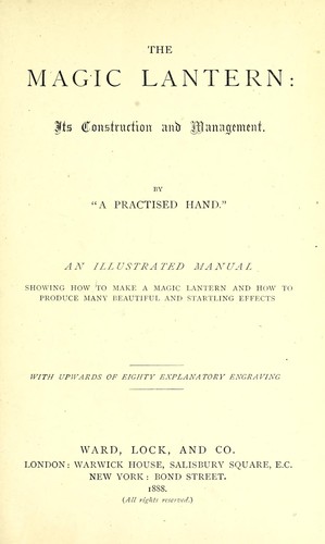 The magic lantern