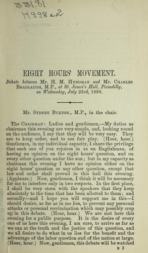 Eight hours' movement