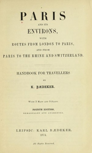 Paris and its environs