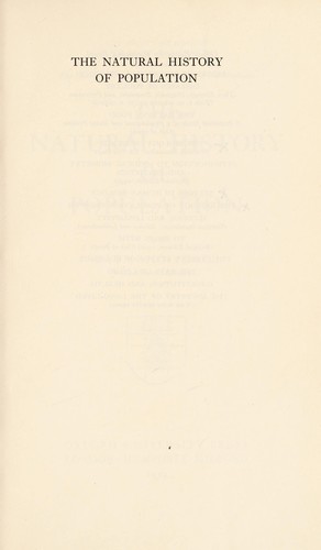 The natural history of population