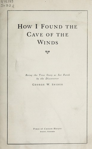 How I found the Cave of the winds