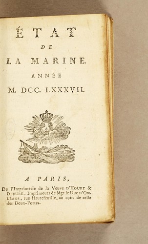 Etat de la Marine