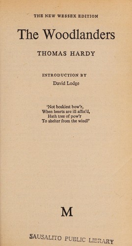 Woodlanders (New Wessex ed)