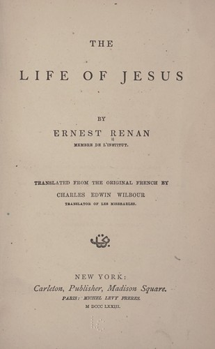 The life of Jesus