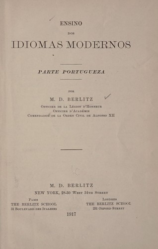 Ensino dos idiomas modernos