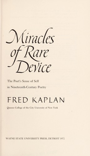 Miracles of rare device