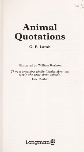 Animal Quotations