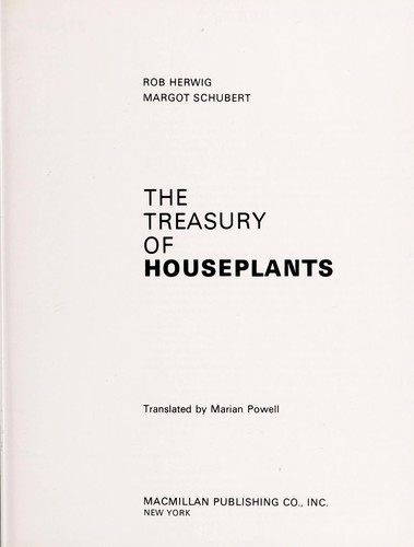 The treasury of houseplants