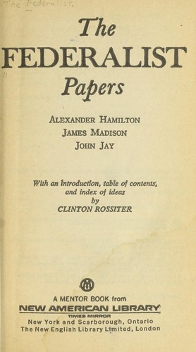 The Federalist papers