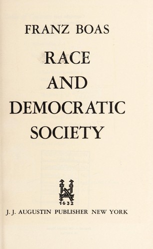 Race and democratic society