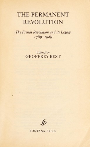 The Permanent revolution