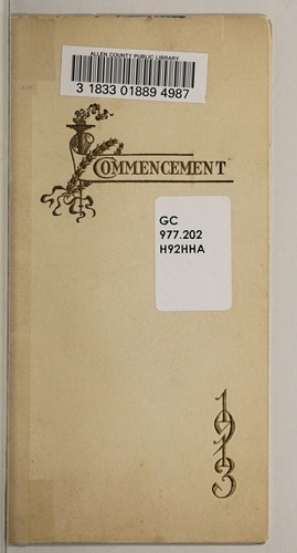 Commencement, 1913