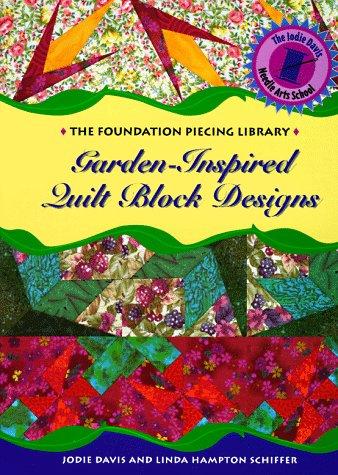 Garden-inspired quilt block designs