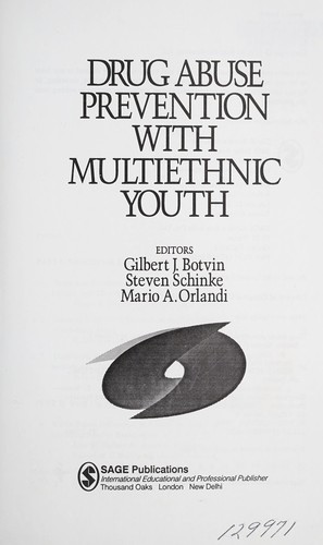 Drug abuse prevention with multi-ethnic youth