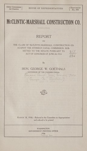 McClintic-Marshall construction co.