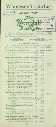 Wholesale trade list