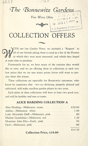 Collection offers [price list]