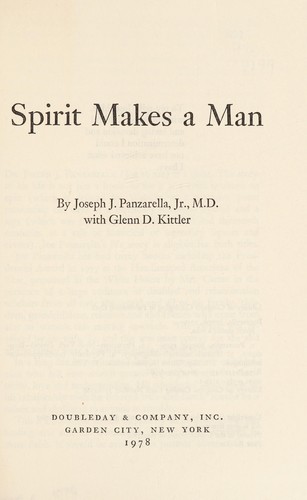 Spirit makes a man