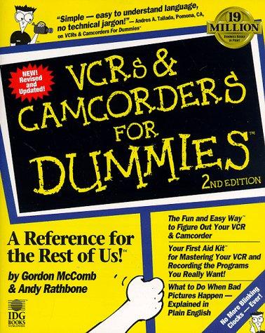 VCRs & camcorders for dummies