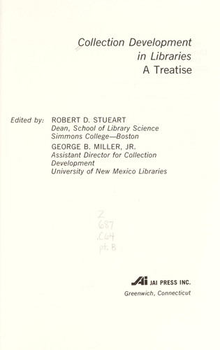 Collection development in libraries