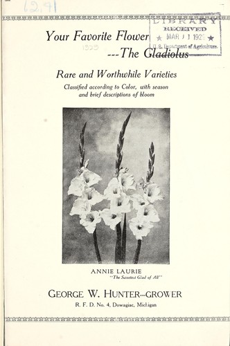 Your favorite flower, the gladiolus