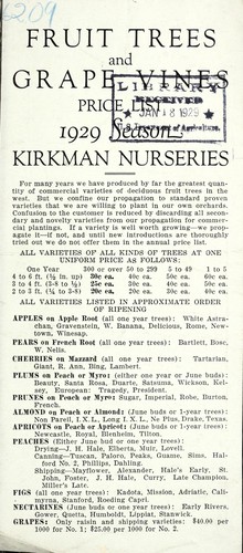 Fruit trees and grape vines