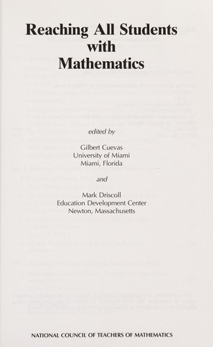 Reaching all students with mathematics