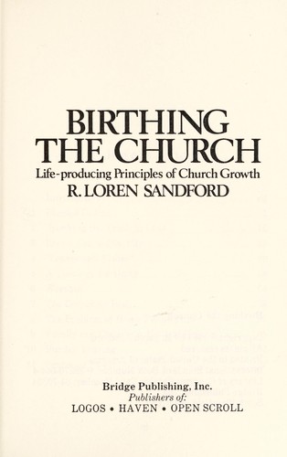 Birthing the church