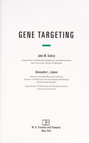 Gene targeting