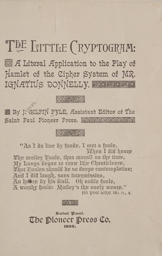 The little cryptogram