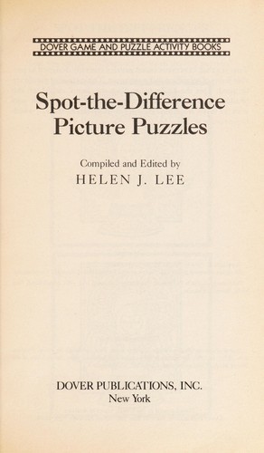 Spot-the-Difference Picture Puzzles