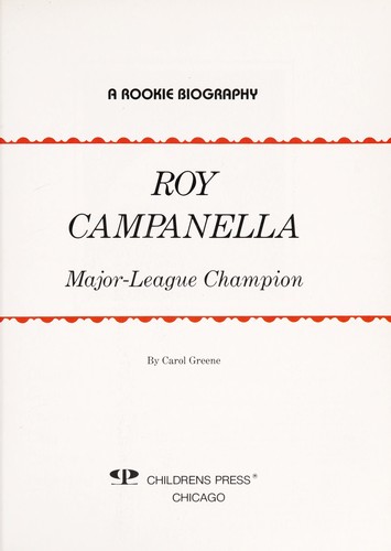 Roy Campanella, major league champion