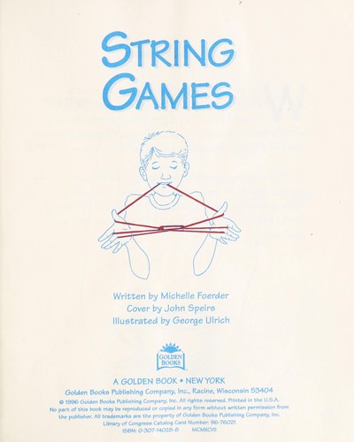 String Games (Golden Books)