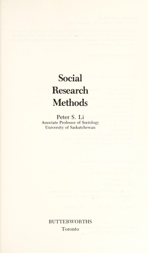 Social research methods an introduction
