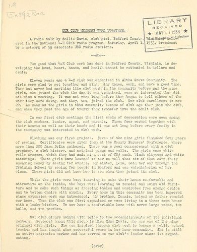 Our club members work together