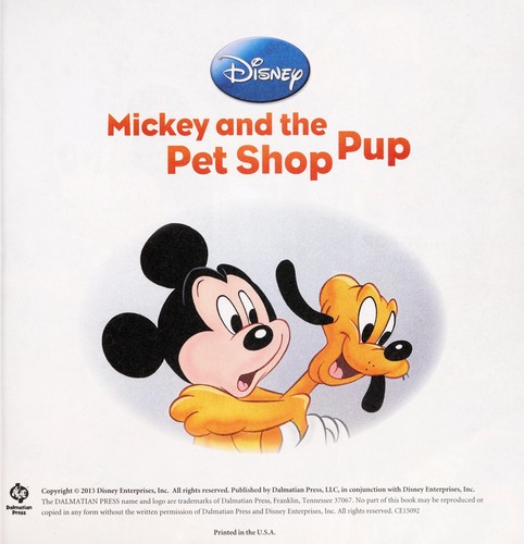 Mickey and the pet shop pup