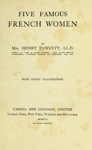 Five famous French woman