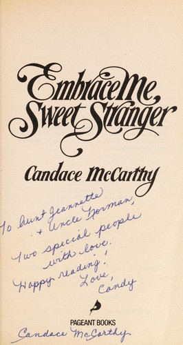 Embrace Me Sweet Stranger