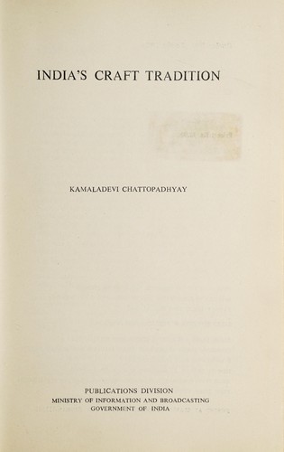 India's craft tradition