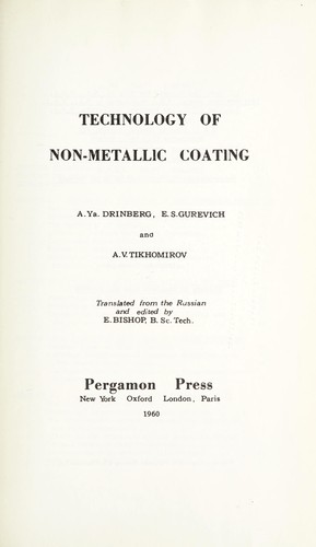 Technology of non-metallic coating