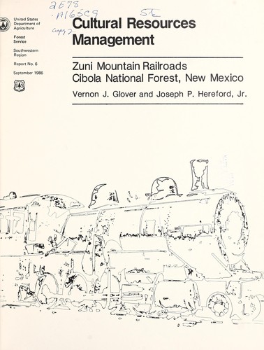 Zuni Mountain railroads, Cibola National Forest, New Mexico