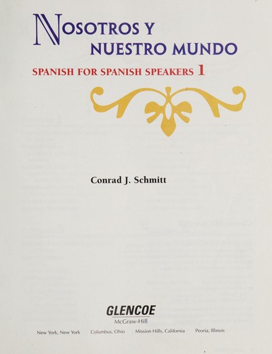 Nosotros y nuestro mundo