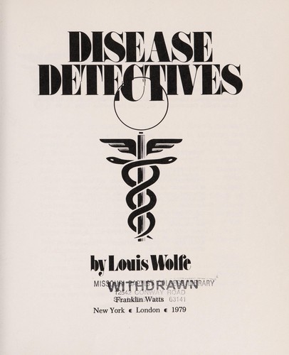 Disease detectives